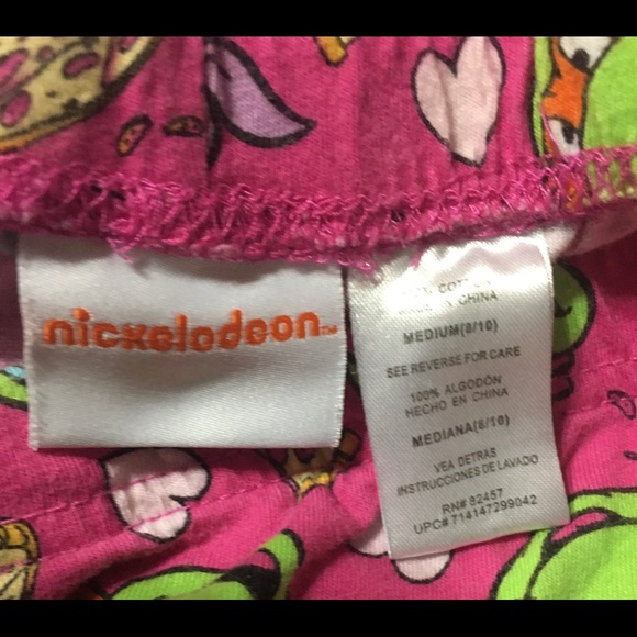 Teenage Mutant Ninja Turtle pj pant medium - Picture 3 of 3